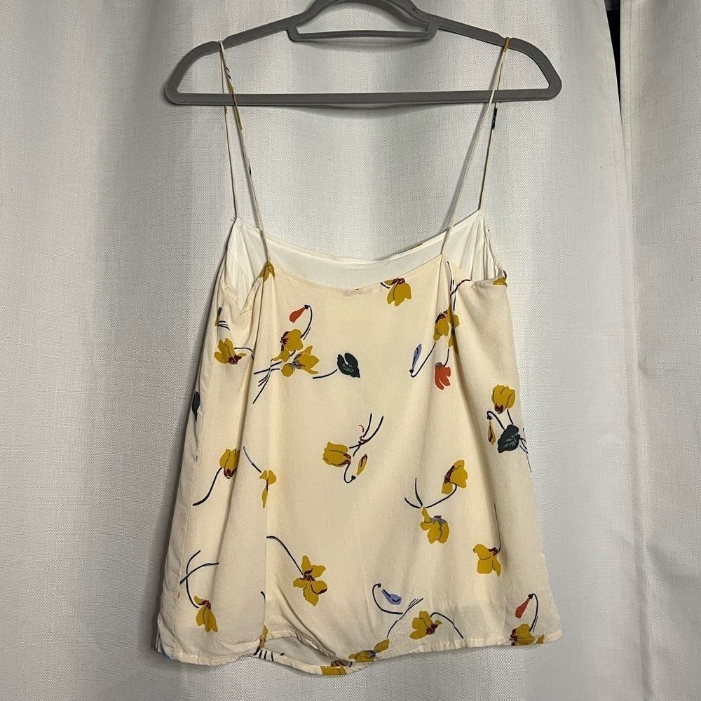 Anthropologie Capulet Floral Print Cream Camisole Top Small - Picture 4 of 10